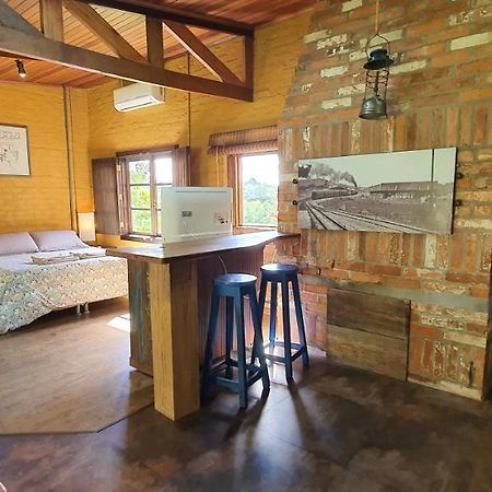 Loft No Campo Proximo Ao Vale Dos Vinhedos Villa Garibaldi Buitenkant foto