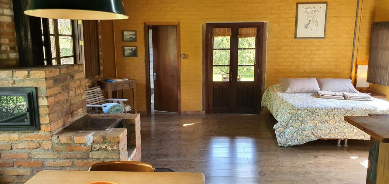 Loft No Campo Proximo Ao Vale Dos Vinhedos Villa Garibaldi Buitenkant foto
