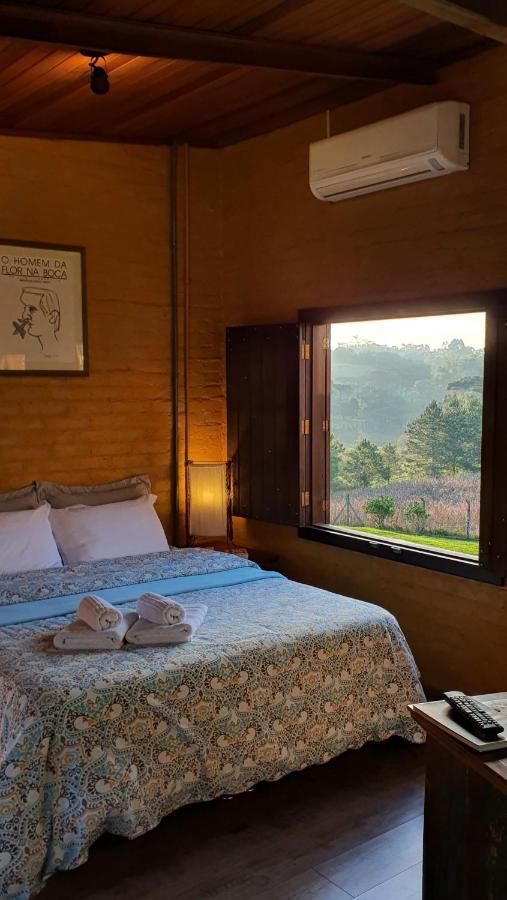 Loft No Campo Proximo Ao Vale Dos Vinhedos Villa Garibaldi Buitenkant foto