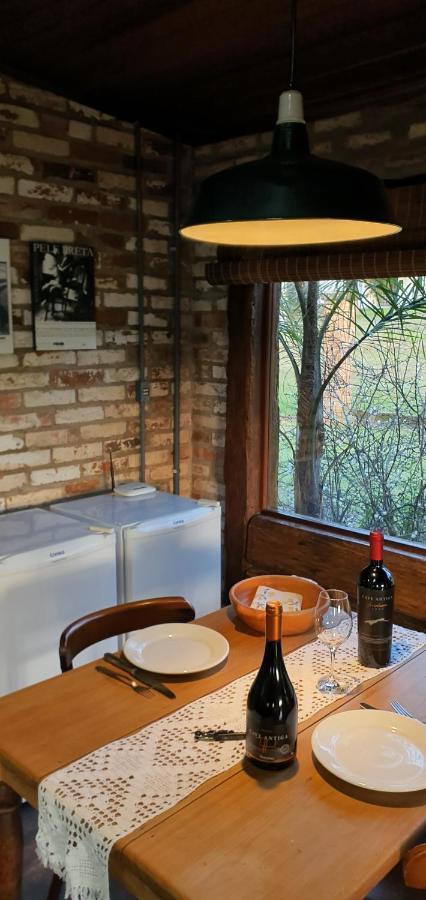Loft No Campo Proximo Ao Vale Dos Vinhedos Villa Garibaldi Buitenkant foto