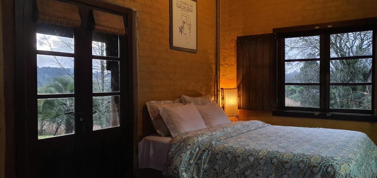 Loft No Campo Proximo Ao Vale Dos Vinhedos Villa Garibaldi Buitenkant foto