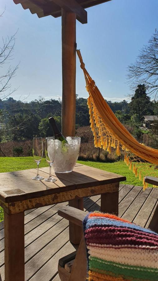 Loft No Campo Proximo Ao Vale Dos Vinhedos Villa Garibaldi Buitenkant foto
