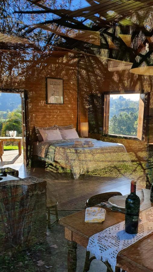 Loft No Campo Proximo Ao Vale Dos Vinhedos Villa Garibaldi Buitenkant foto